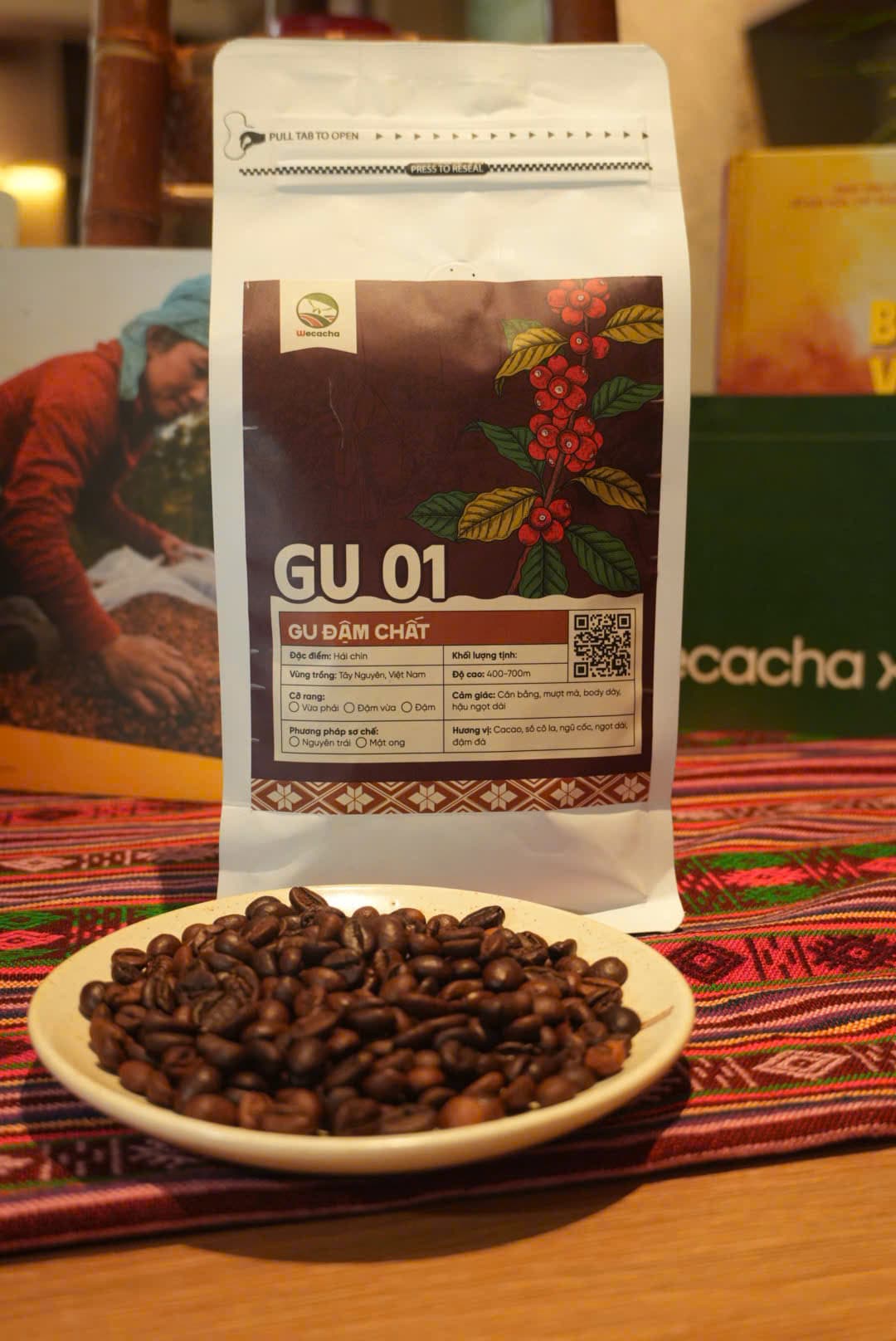 Cà phê Robusta cao cấp Weca 2.4 1